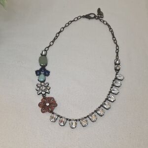 Plunder Necklace with Blue, Green, and Red Accents